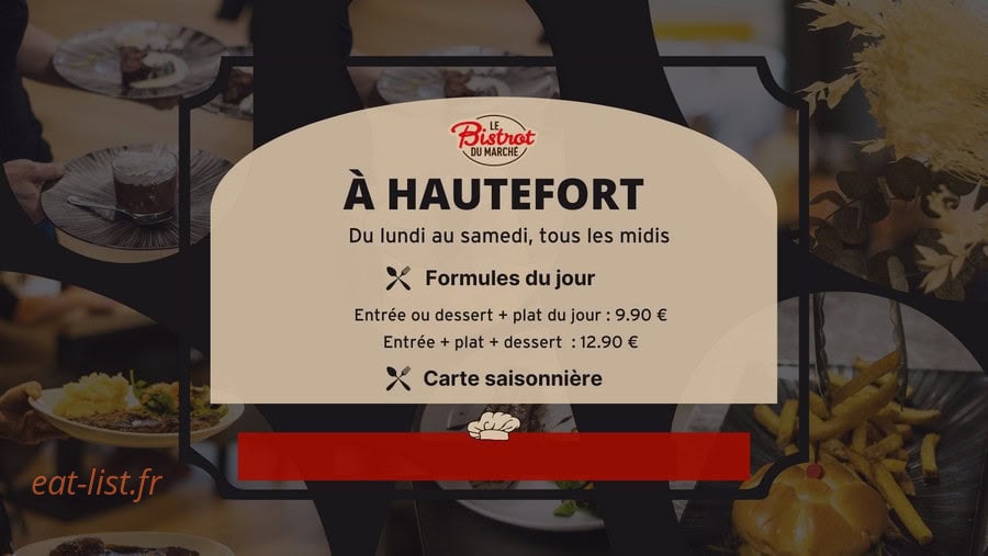 Le bistrot du marché — carte page 3