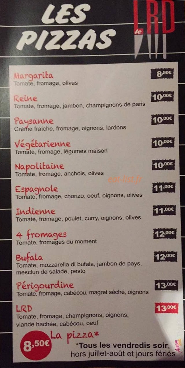 Le LRD — carte page 1