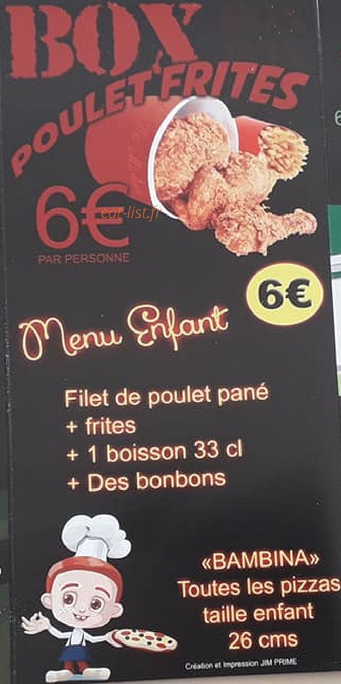 Le P'ti Michou — carte page 6