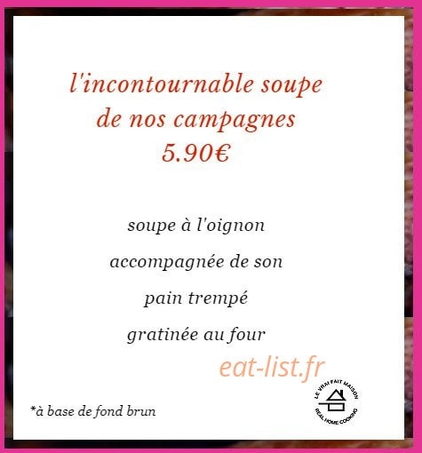 L'Assiette Troglodyte — carte page 6