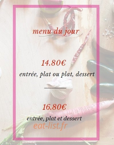 L'Assiette Troglodyte — carte page 1