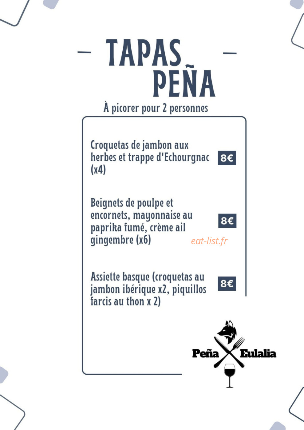 Peña Eulalia — carte page 3