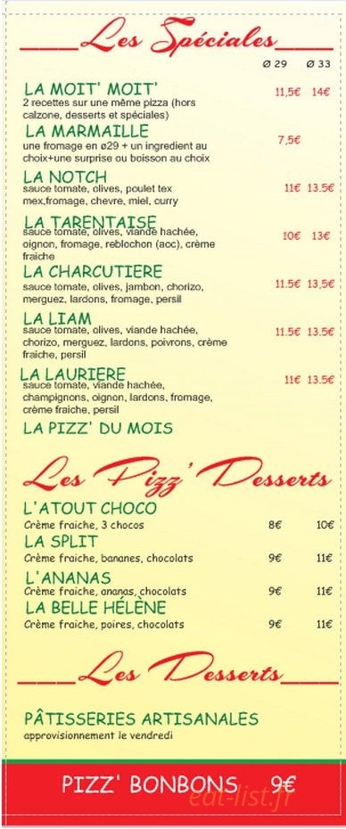 PIzz'Antonne — carte page 3