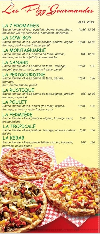 PIzz'Antonne — carte page 1