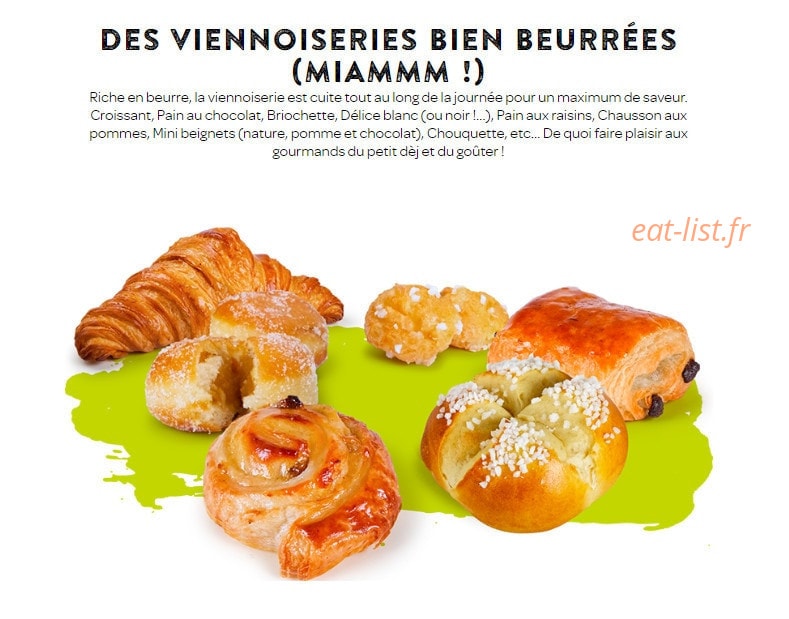 Boulangerie Ange — carte page 2