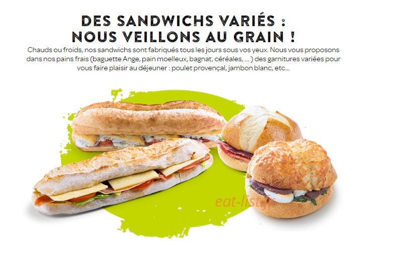Boulangerie Ange — carte page 5