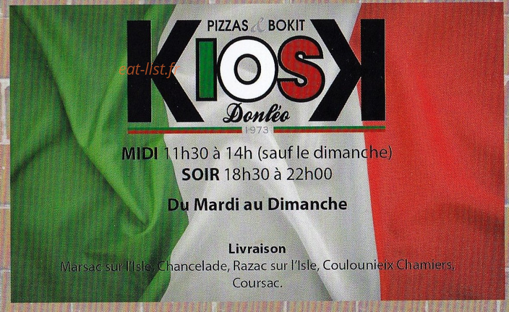 Kiosk Donleo — carte page 1
