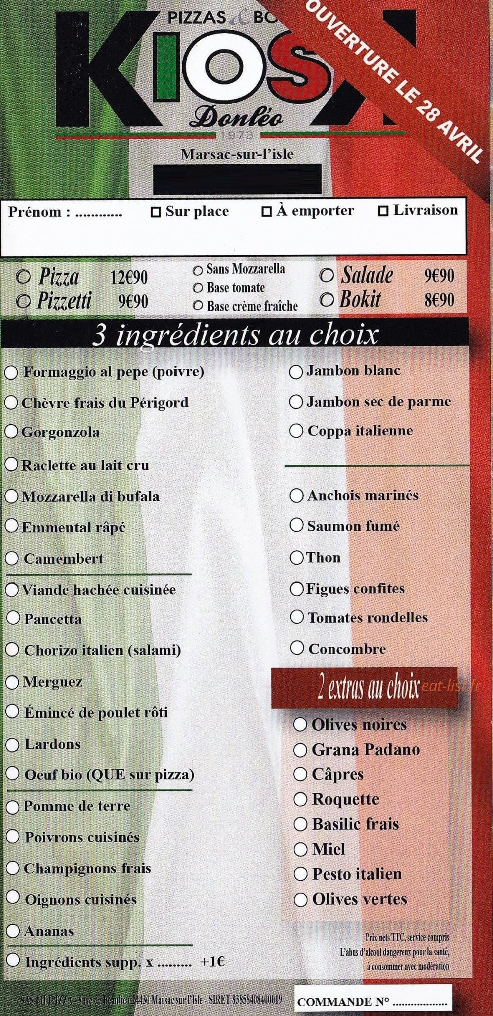 Kiosk Donleo — carte page 3