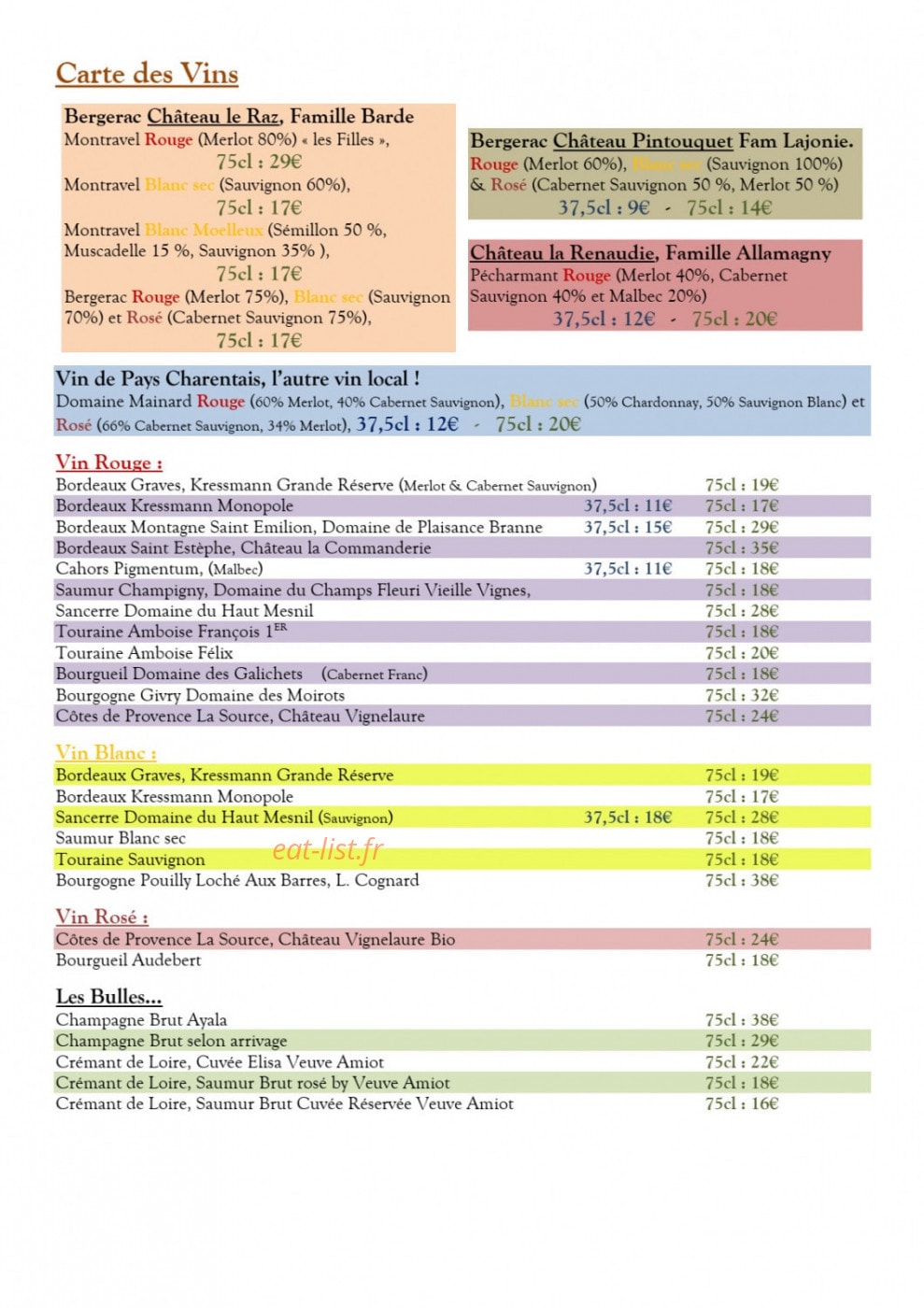 Château le Verdoyer — carte page 4