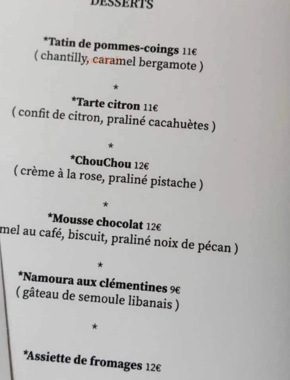 Le Margo — carte page 3
