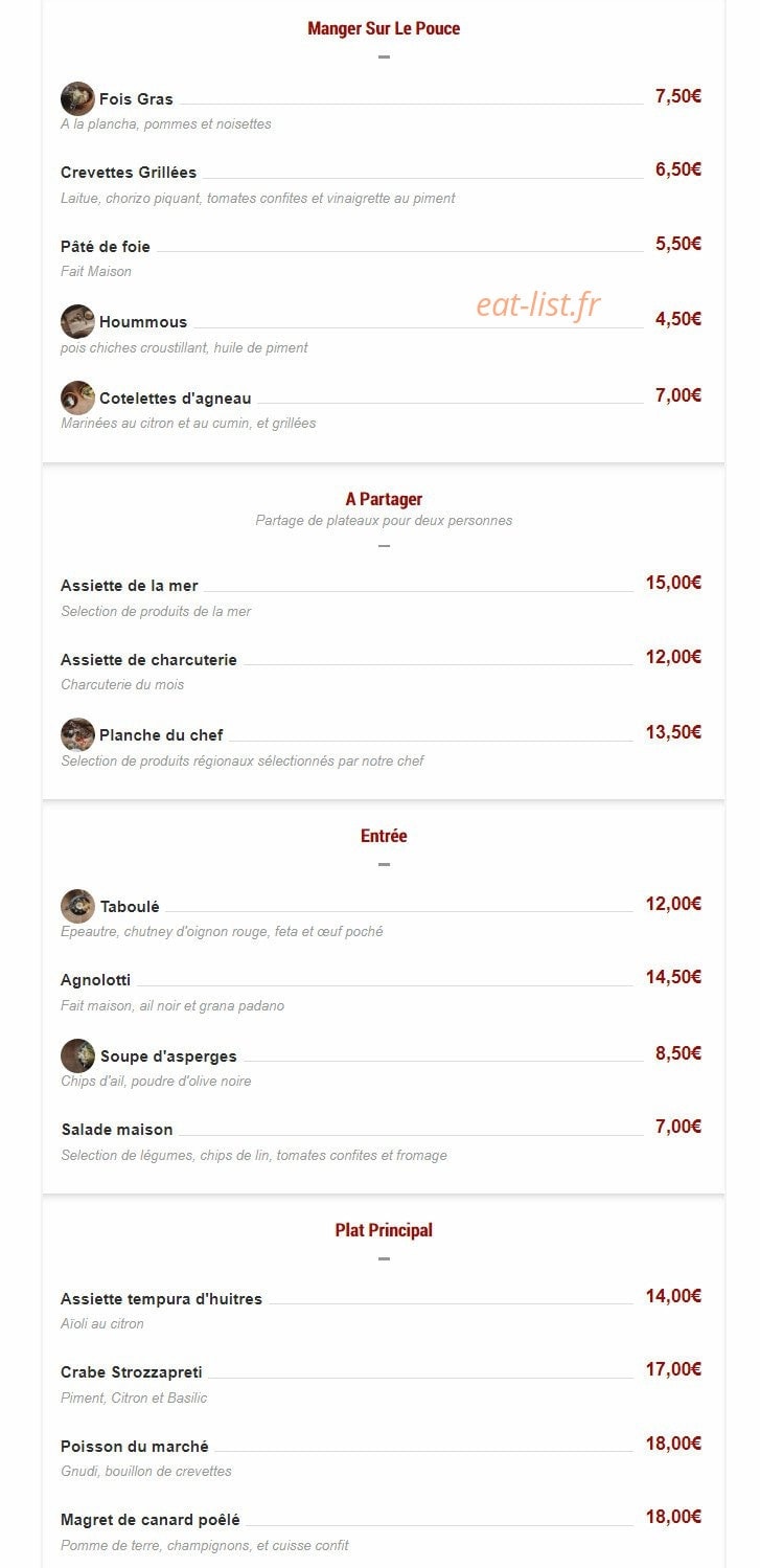 Walnut — carte page 1