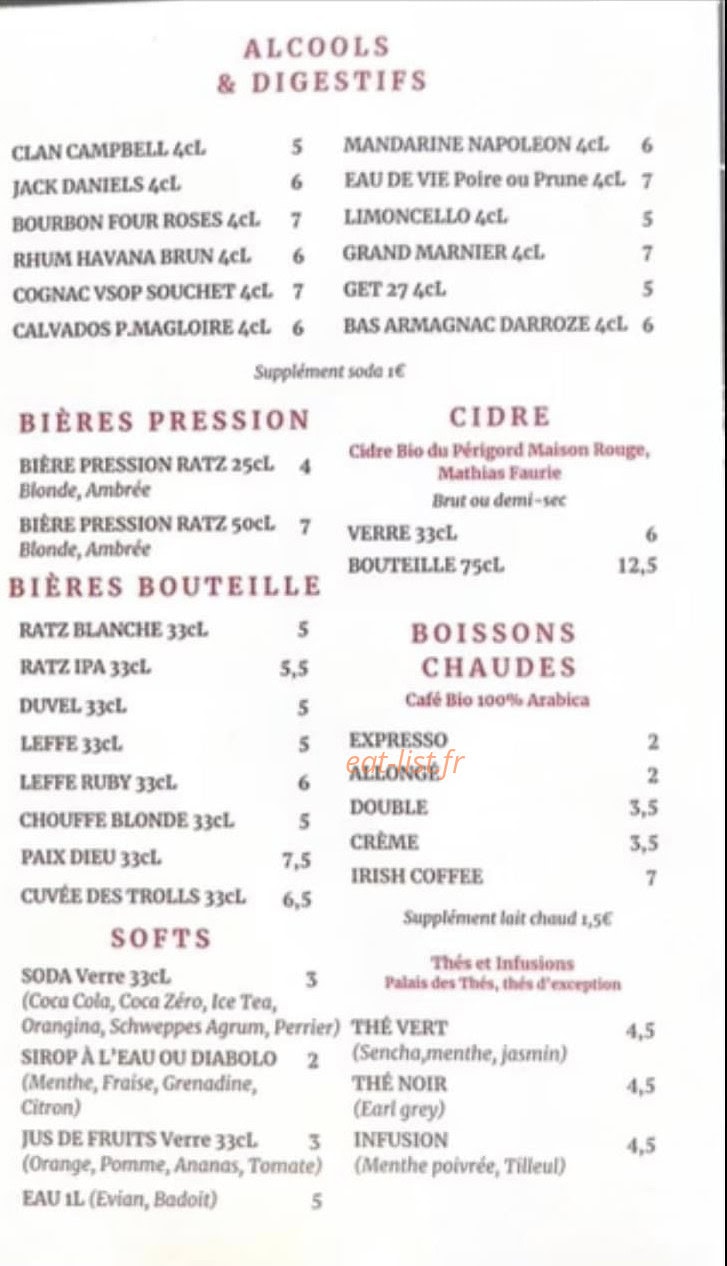 La Tour Sainte-Alvère — carte page 5