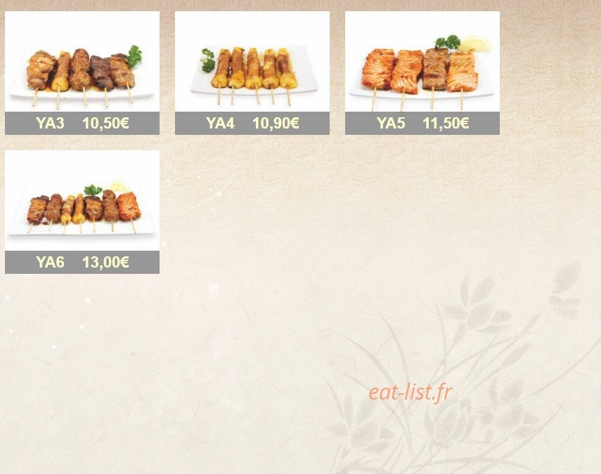 Miso Sushi — carte page 7