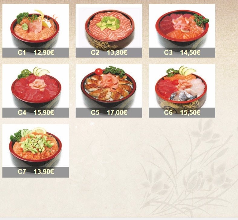 Miso Sushi — carte page 10