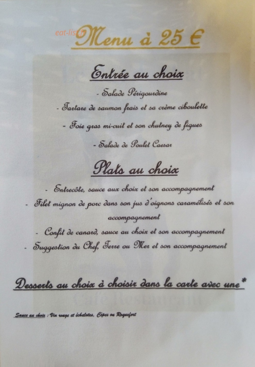 Le pas de chat — carte page 1