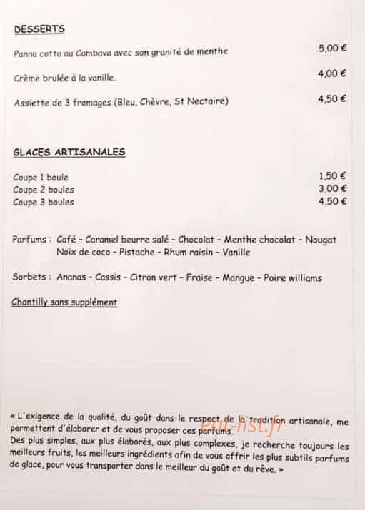 La Papeterie — carte page 2