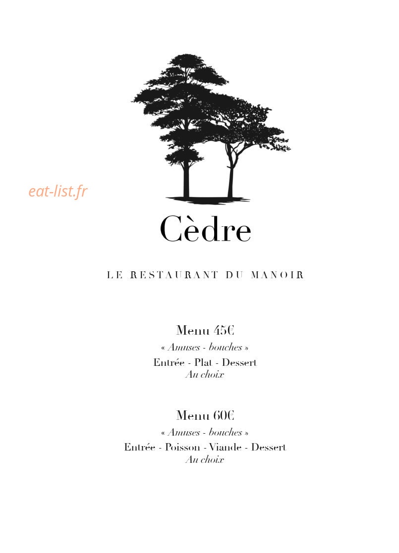 Cèdre — carte page 4