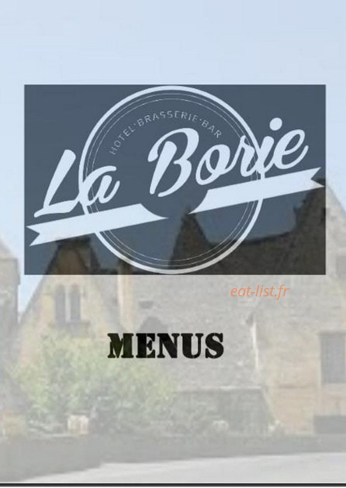 La Borie — carte page 1