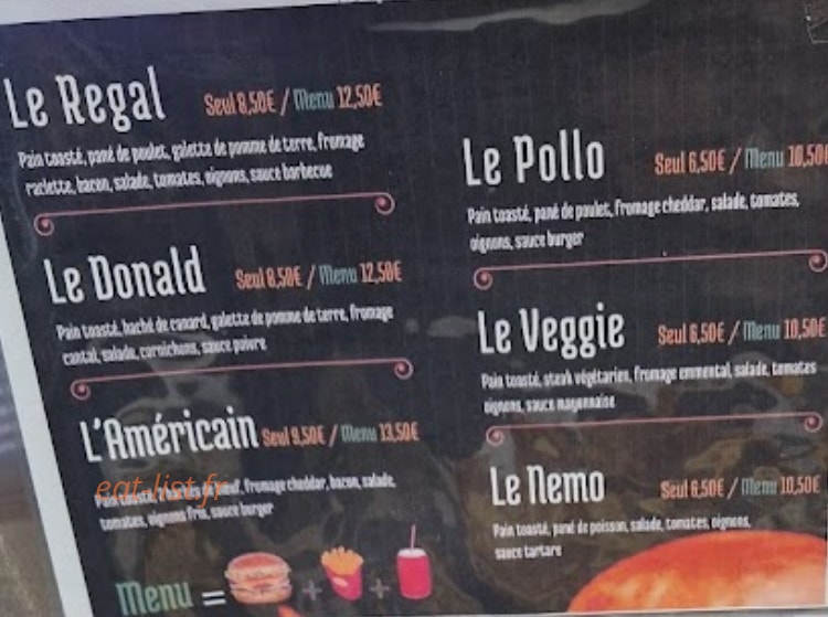 Le Regal — carte page 1