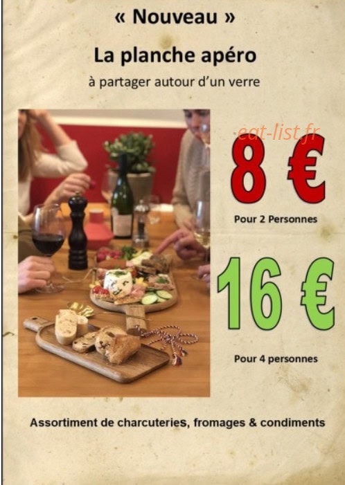 L auberge du pauly — carte page 5