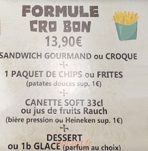 1001 Sandwiches — carte page 3