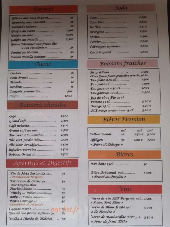 O bison — carte page 2