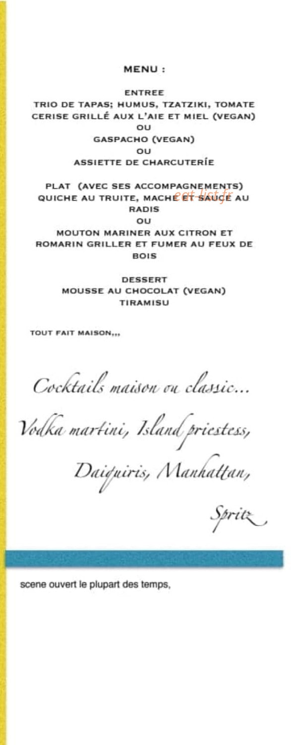 Le Bateleur — carte page 2