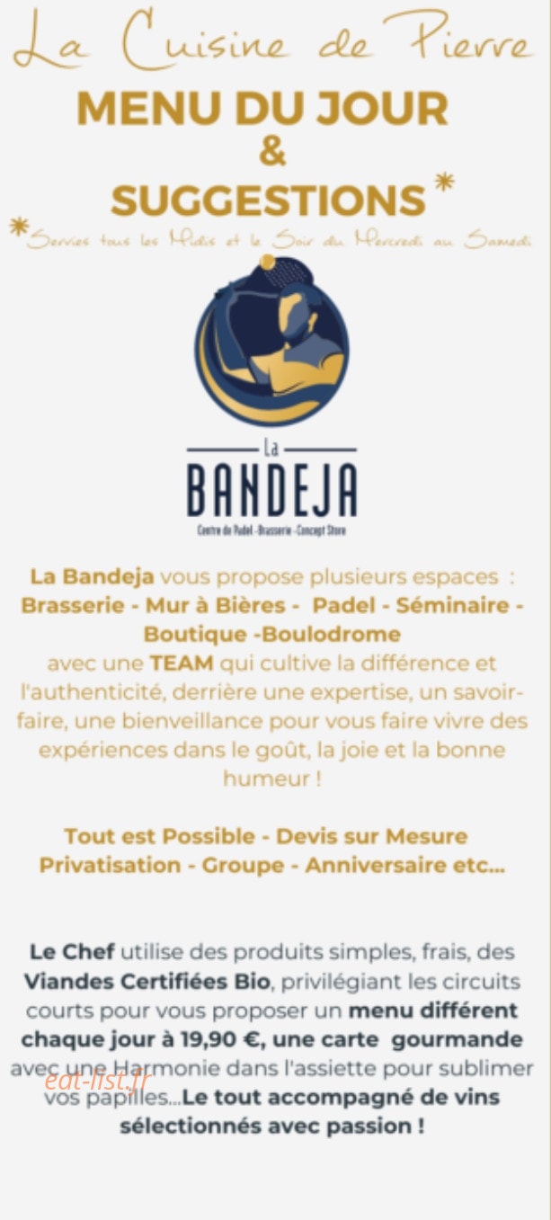 La Bandeja — carte page 2