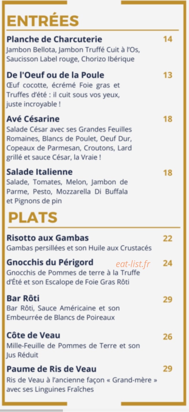 La Bandeja — carte page 1