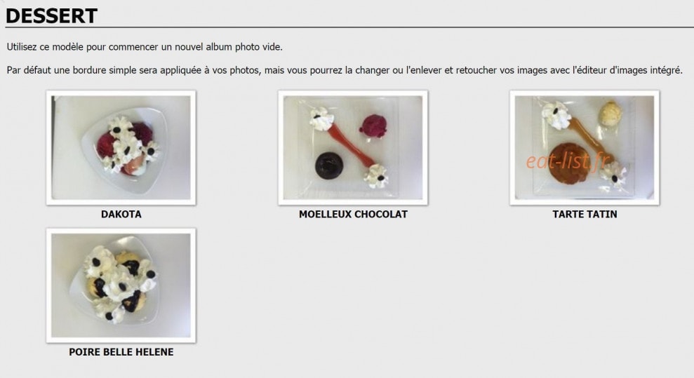 L' Escale — carte page 9