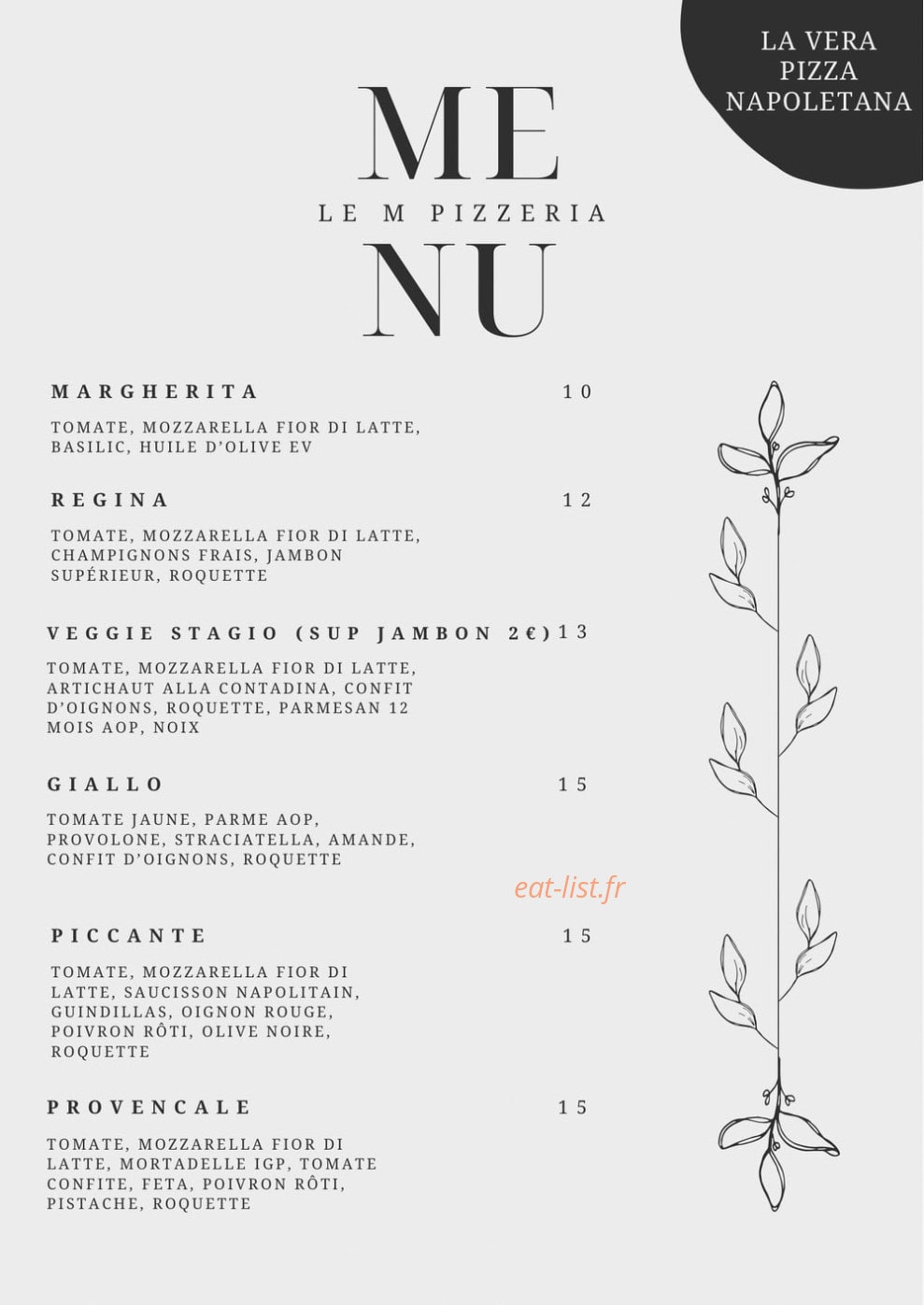 Le M — carte page 1