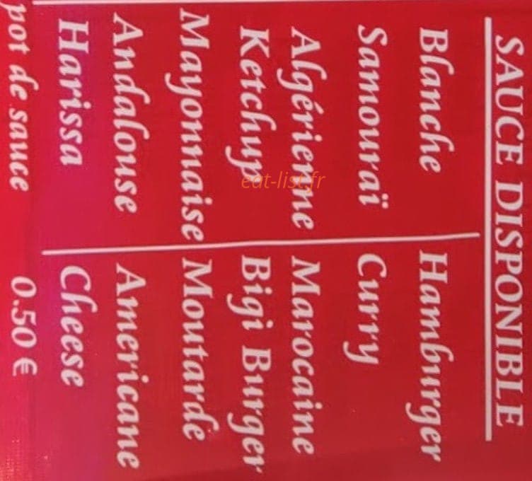 karim express kebab — carte page 3