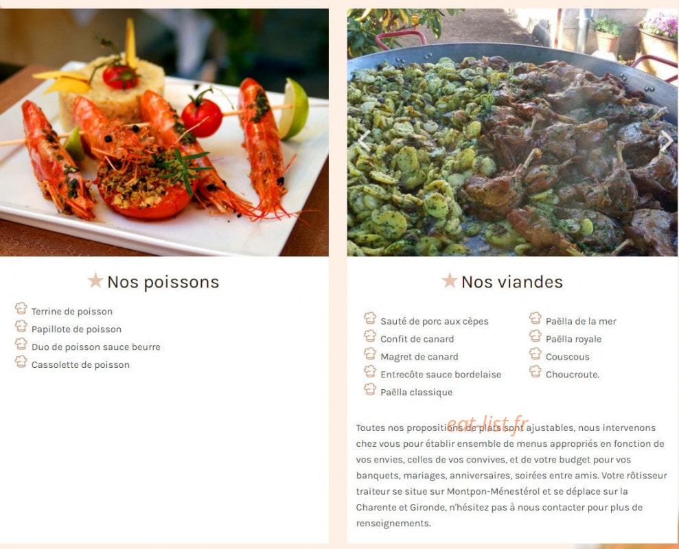 Traiteur Rôtisserie Chez Lucas — carte page 2