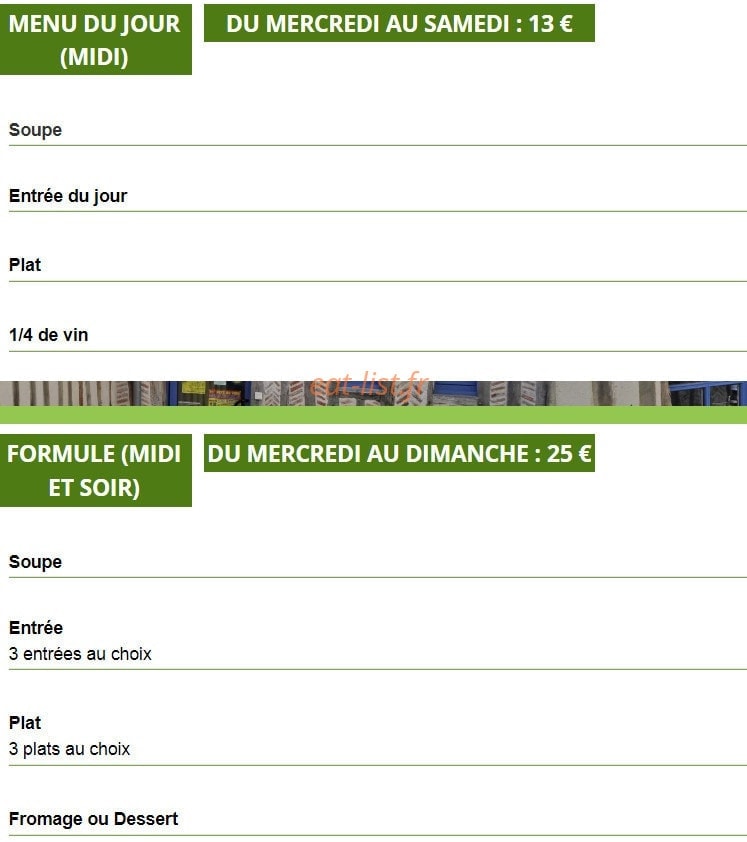 Le Barthome — carte page 1