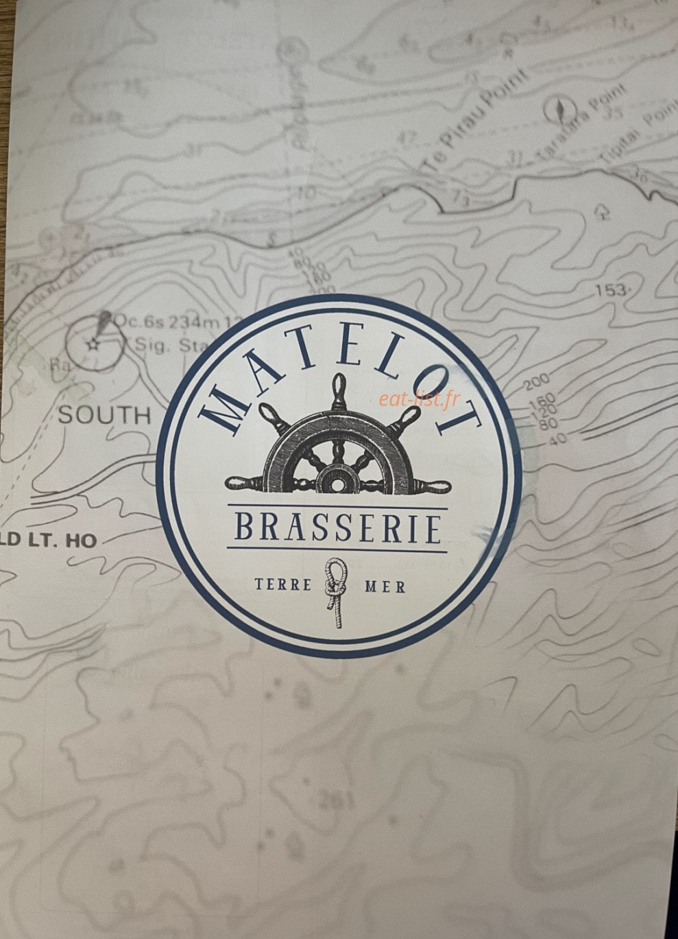 Carte et menu Matelot Boulazac Isle Manoire