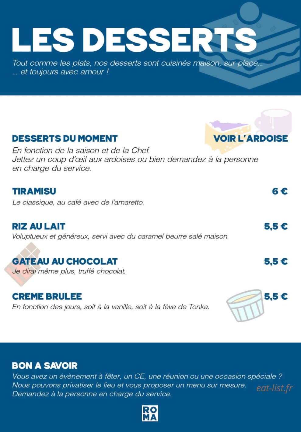 La Roma — carte page 4