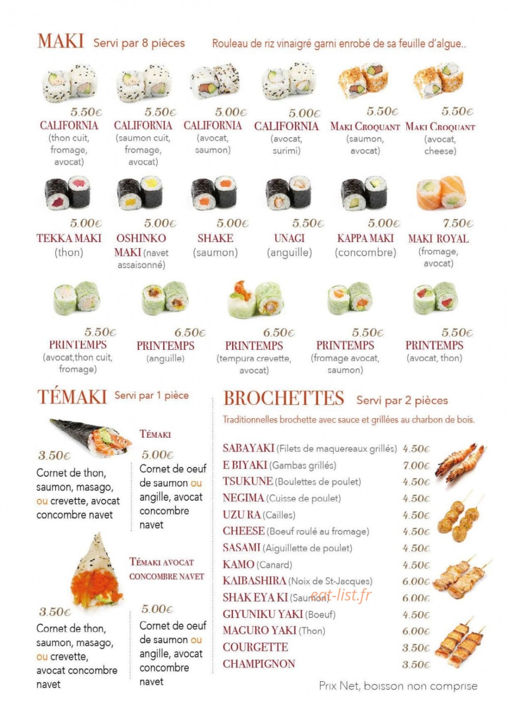 Sakura — carte page 4