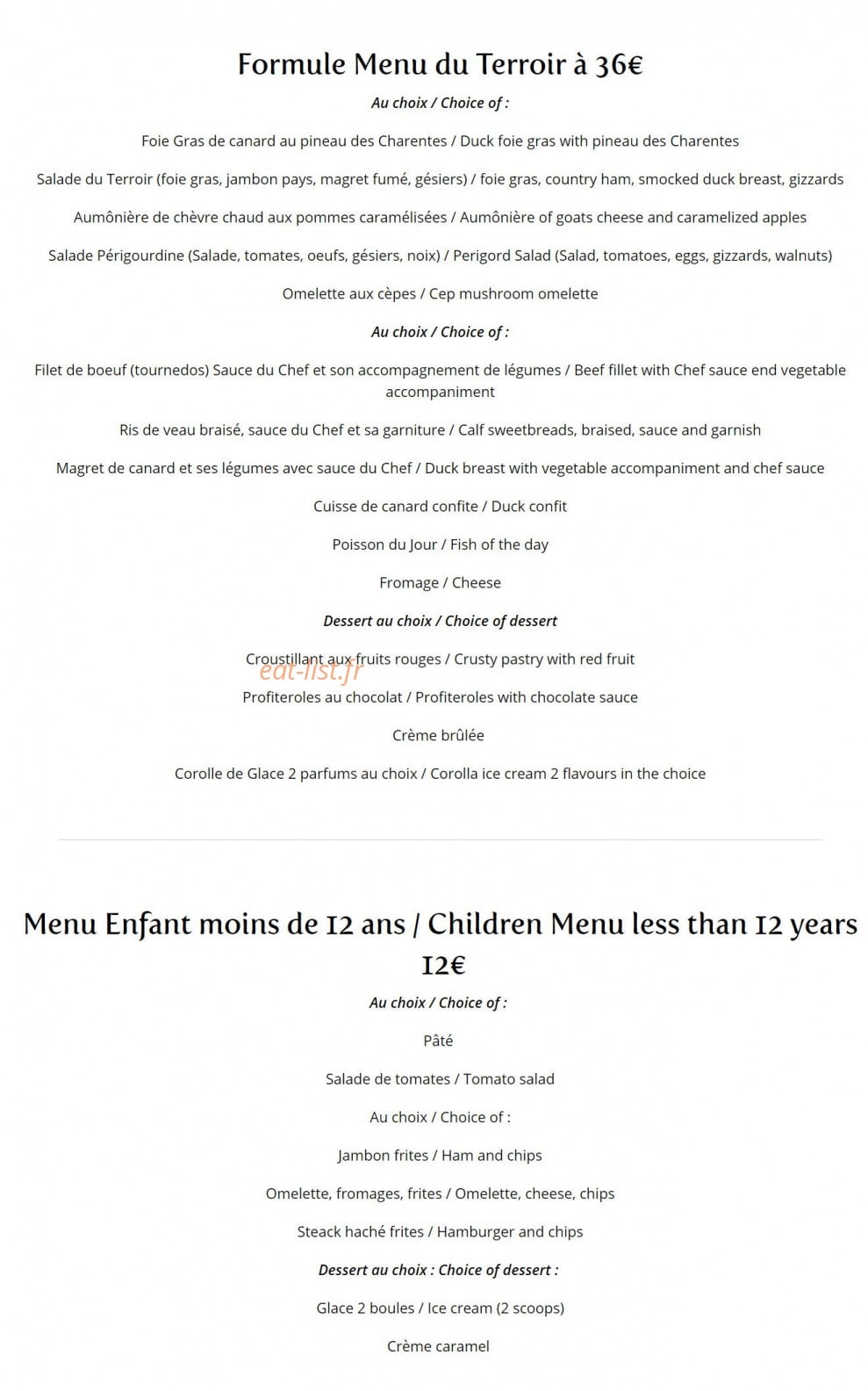 Le Saint Jean — carte page 3