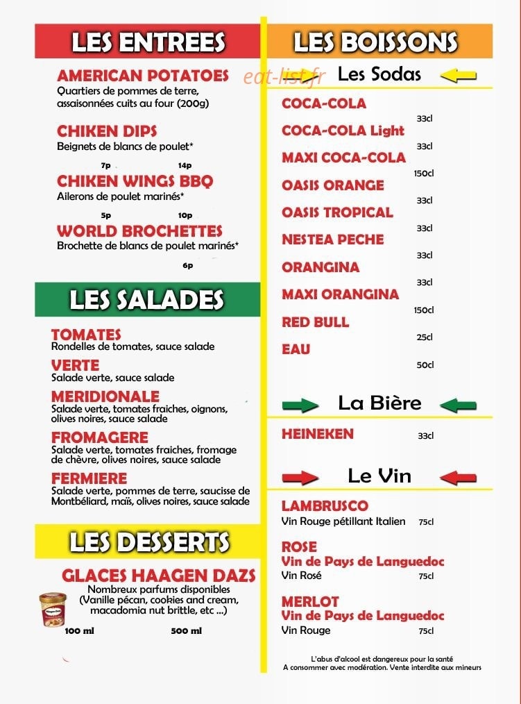 421 pizza — carte page 2
