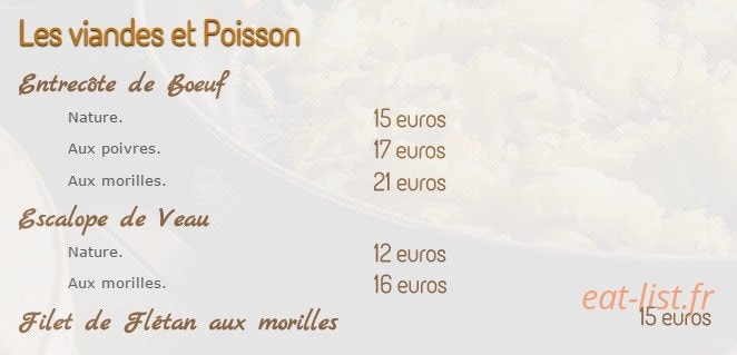 Au Vieux Comtois — carte page 3