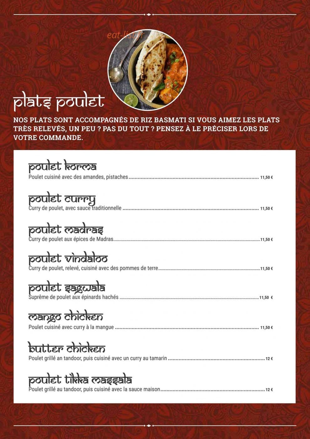 Bombay — carte page 6