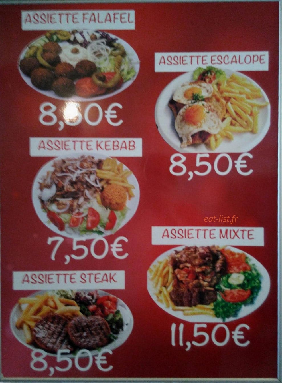 Chez Toto — carte page 4