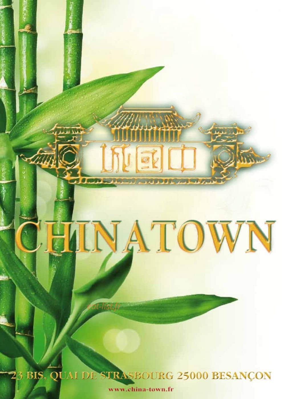 Chinatown — carte page 1