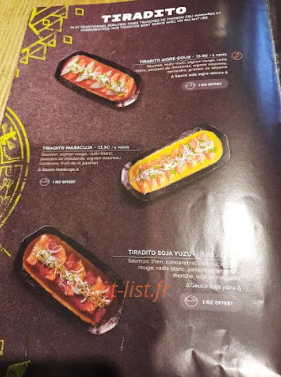 Côté Sushi — carte page 5