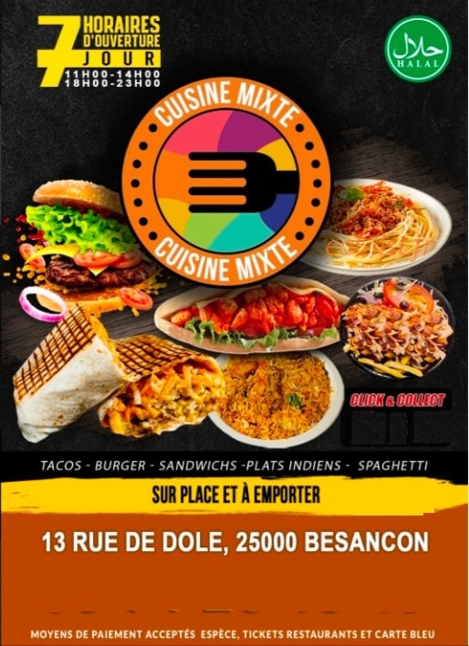 Cuisinière Mixte — carte page 1