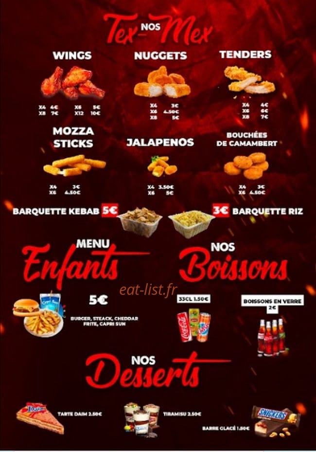 Fresh Food — carte page 6