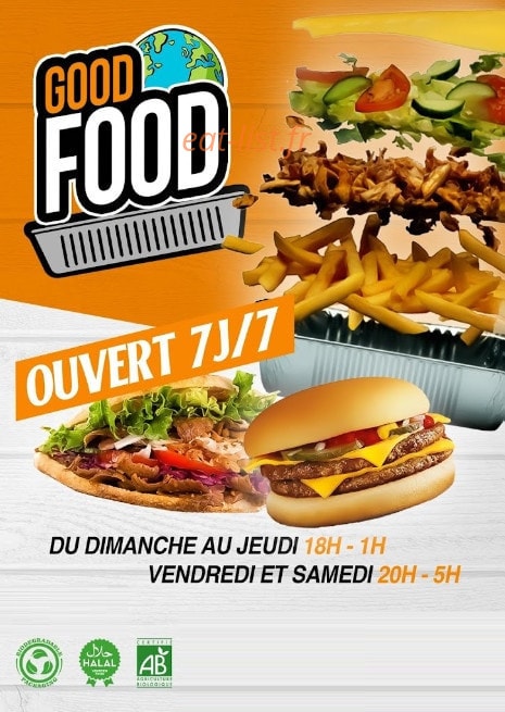 Good-Food — carte page 1