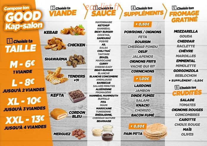 Good-Food — carte page 3
