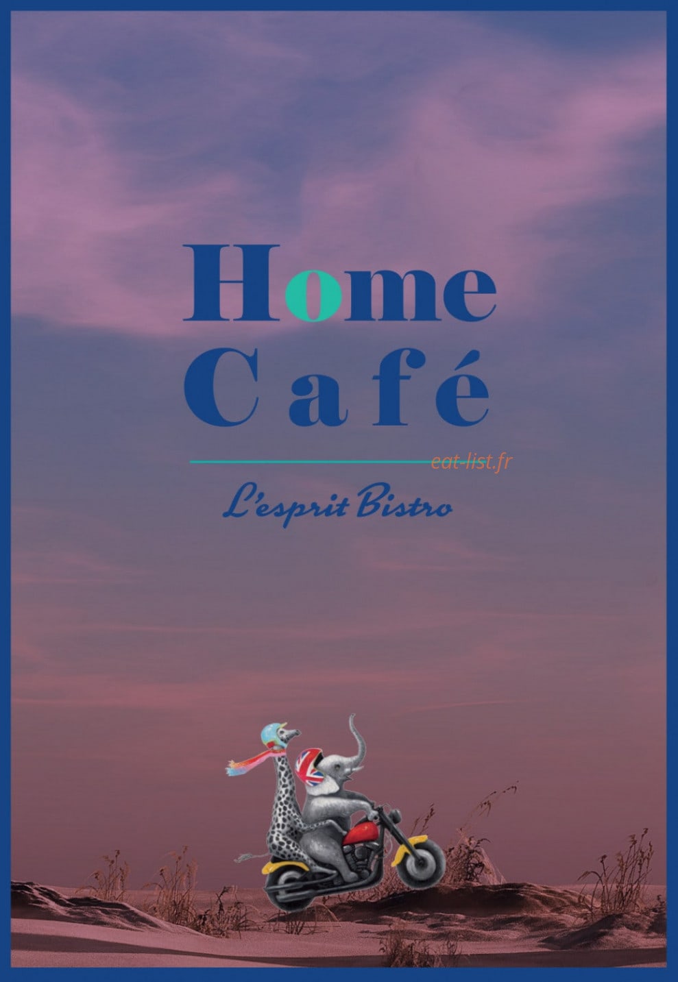 Home Café — carte page 1