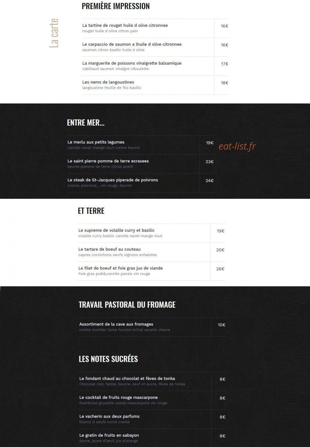 L'Annexe — carte page 1